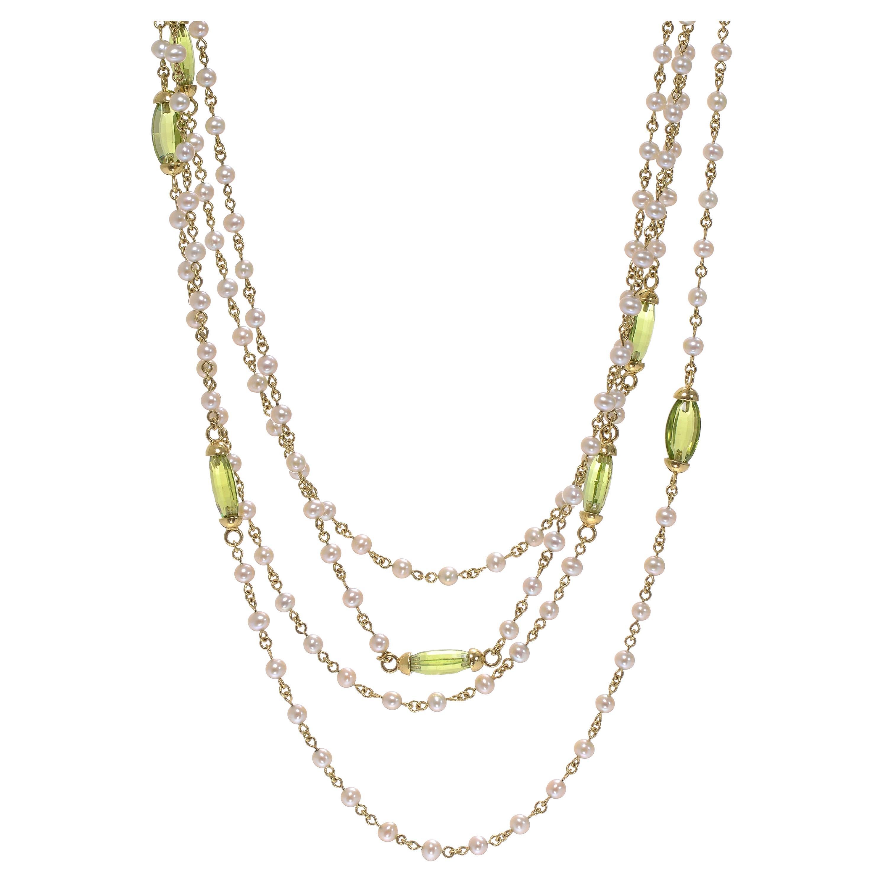 MIMI PEARL AND GOLD NECKLACE
