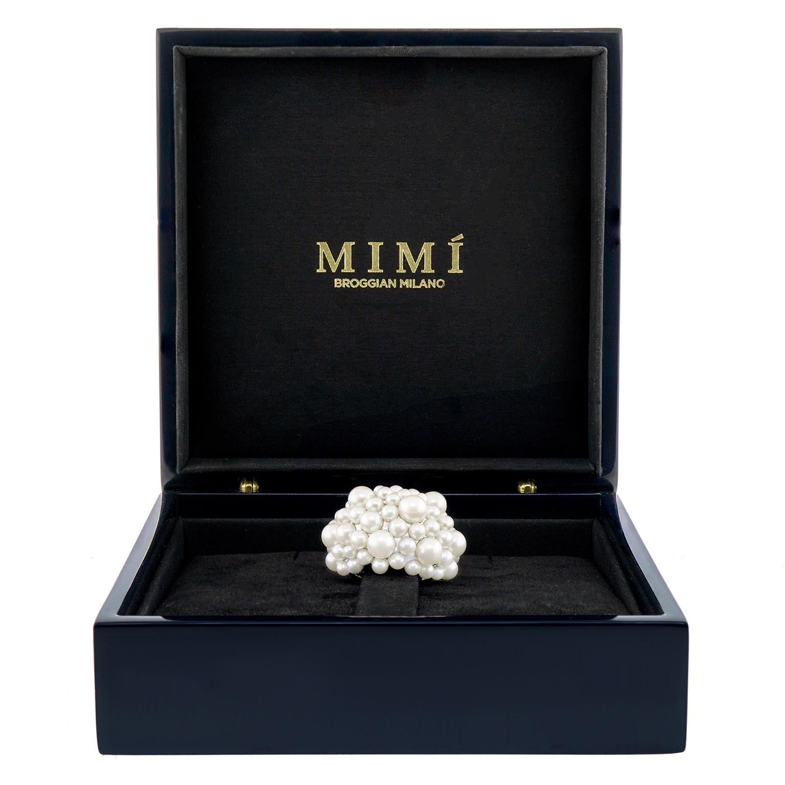 Women's or Men's Mimi Milano Spectacular Pearl Ring