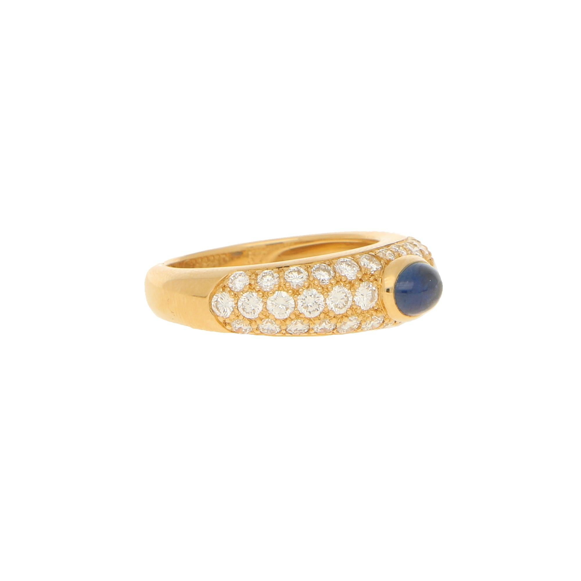 vintage cartier sapphire ring