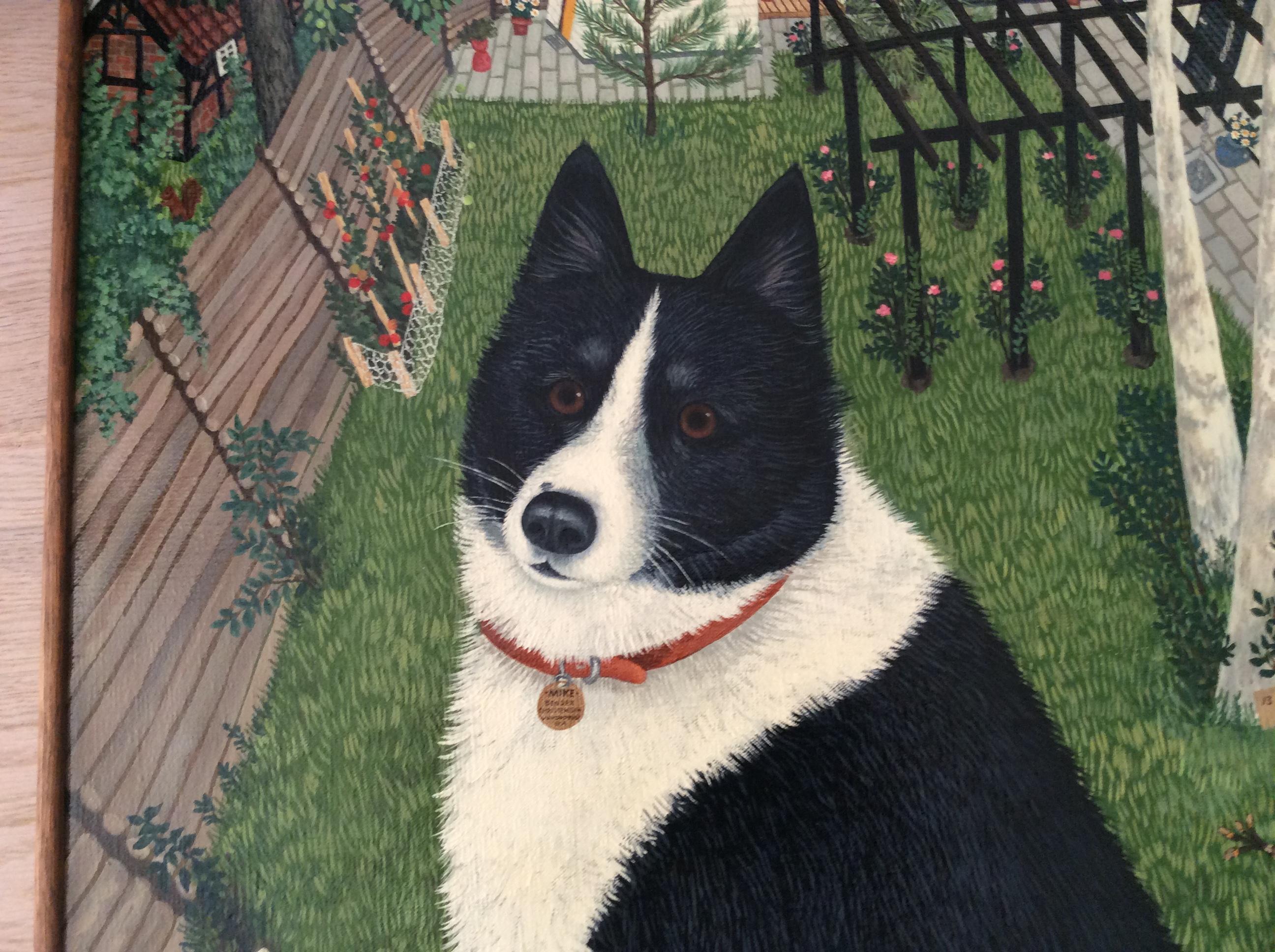 Mimi Vang Olsen is a New York born painter specializing in pet portraits in The Village since the early 1970s.Her work has brought her international recognition and celebrity clientele. And by analyzing the pet’s personality ,dog or cat, you can