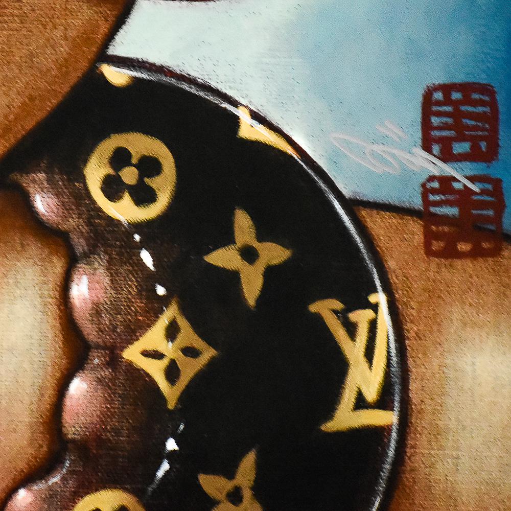 Octopussy (Hand Embellished Printers Proof Canvas) For Sale 1