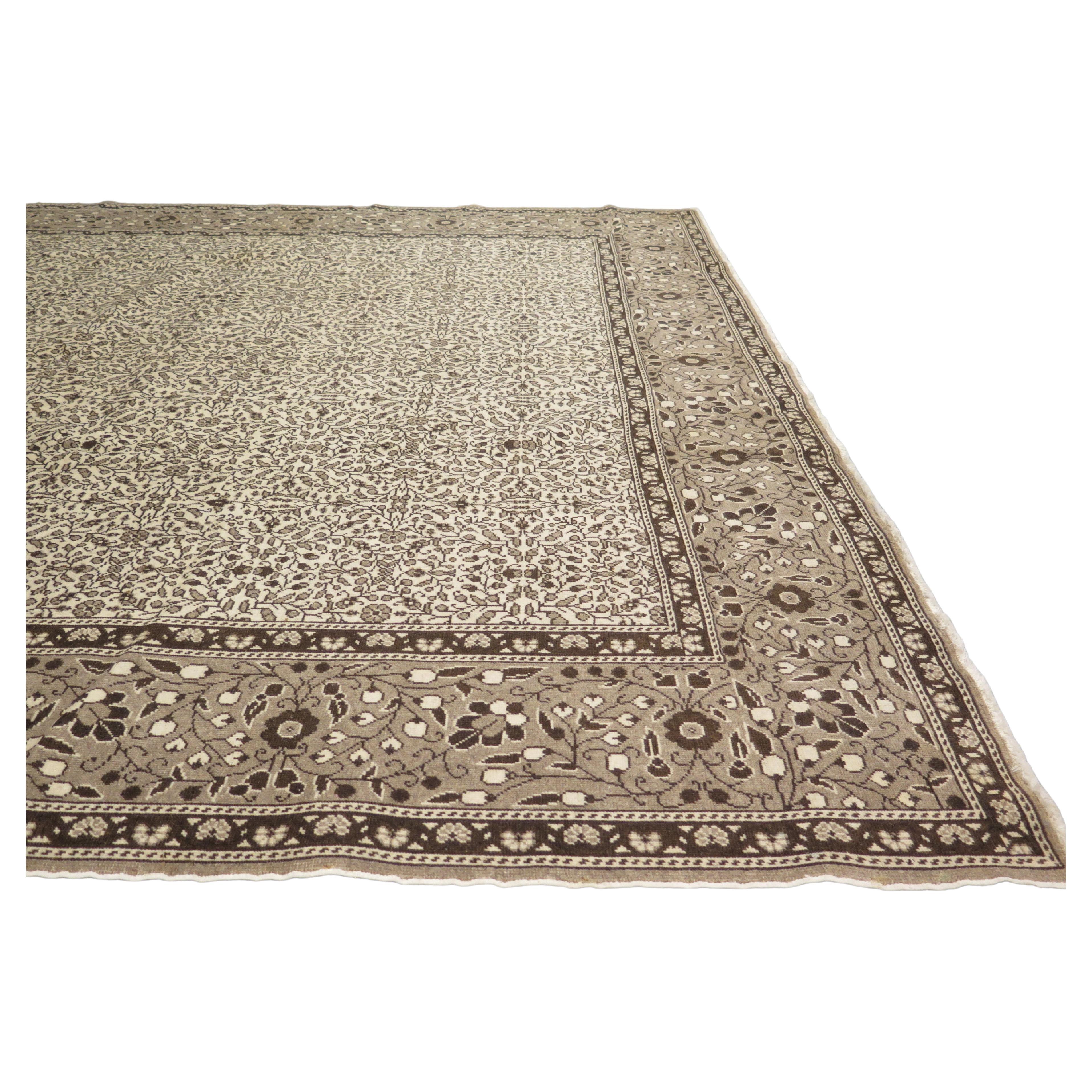 Mimimalist 1930s Anatolian Carpet For Sale