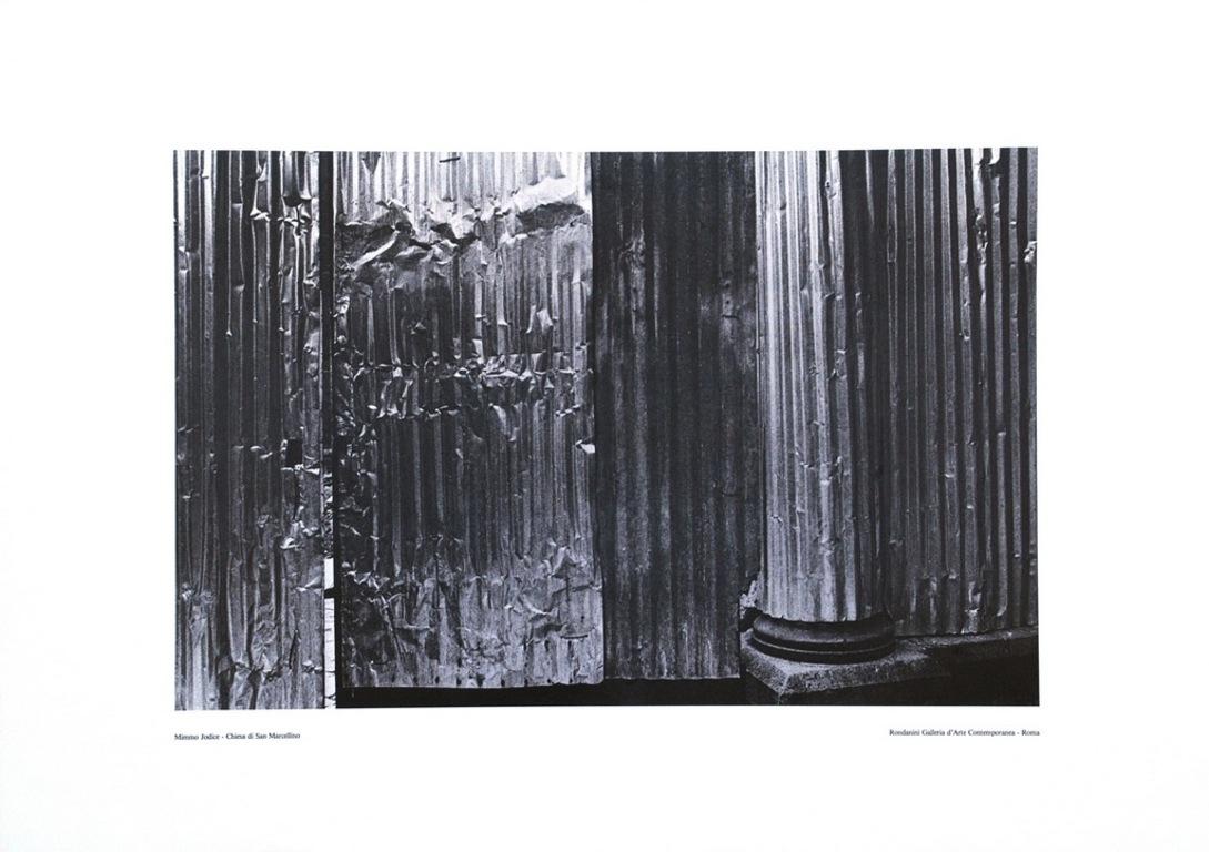 Church of St. Marcellino - Vintage Poster after Mimmo Jodice - 1980s