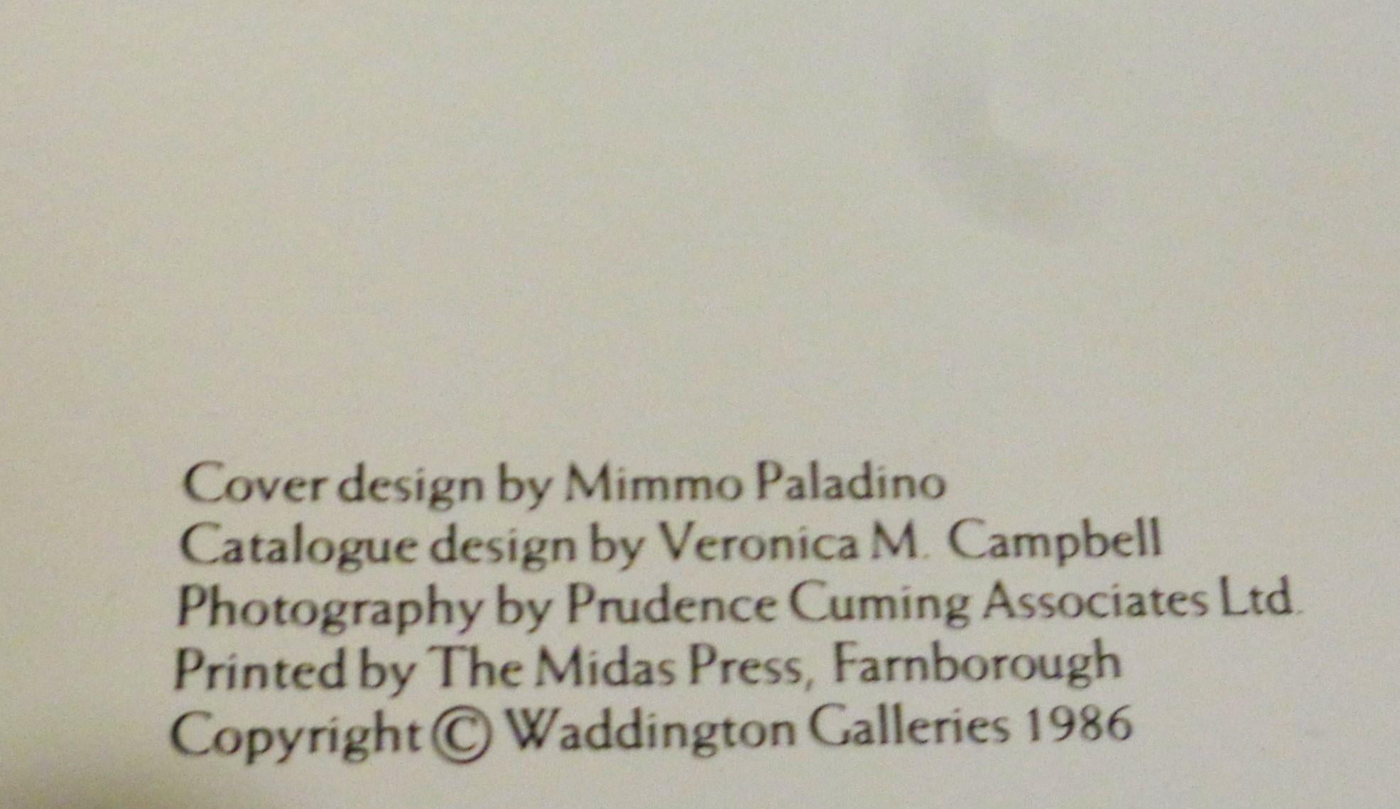 MIMMO PALADINO Etchings Woodcuts and Linocuts 1983 - 1986 - Exhibition Catalogue For Sale 4