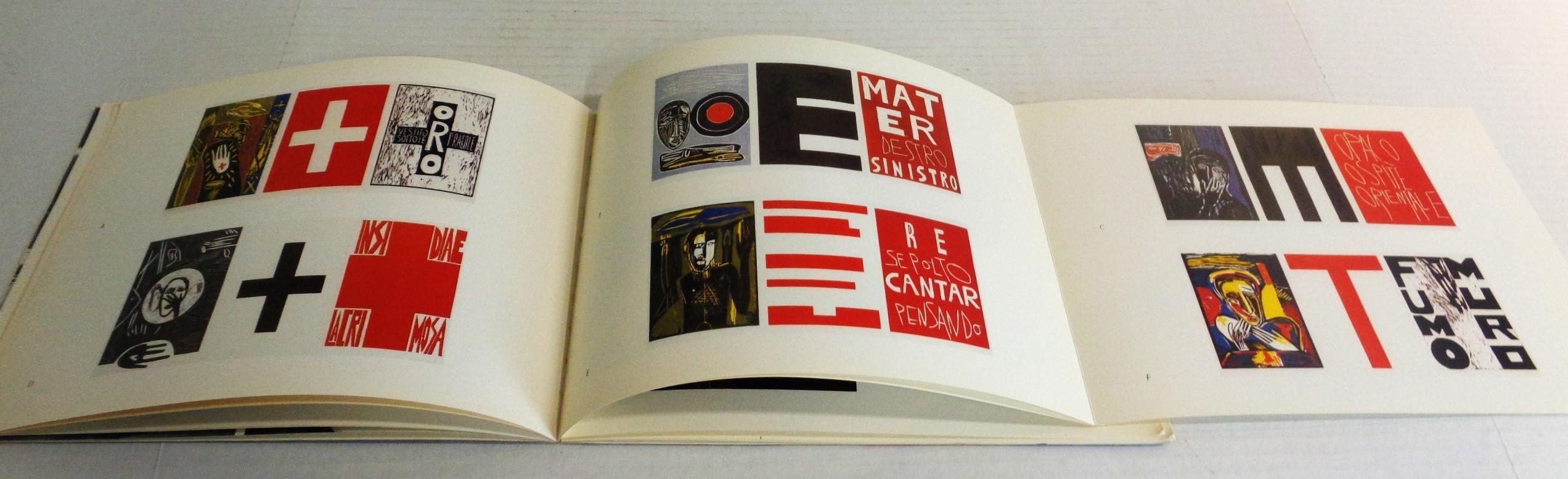 Gravures sur bois et linogravures de MIMMO PALADINO 1983 - 1986 - Catalogue d'exposition en vente 1