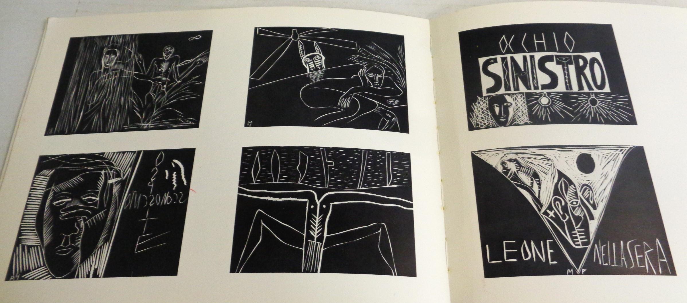 Gravures sur bois et linogravures de MIMMO PALADINO 1983 - 1986 - Catalogue d'exposition en vente 2