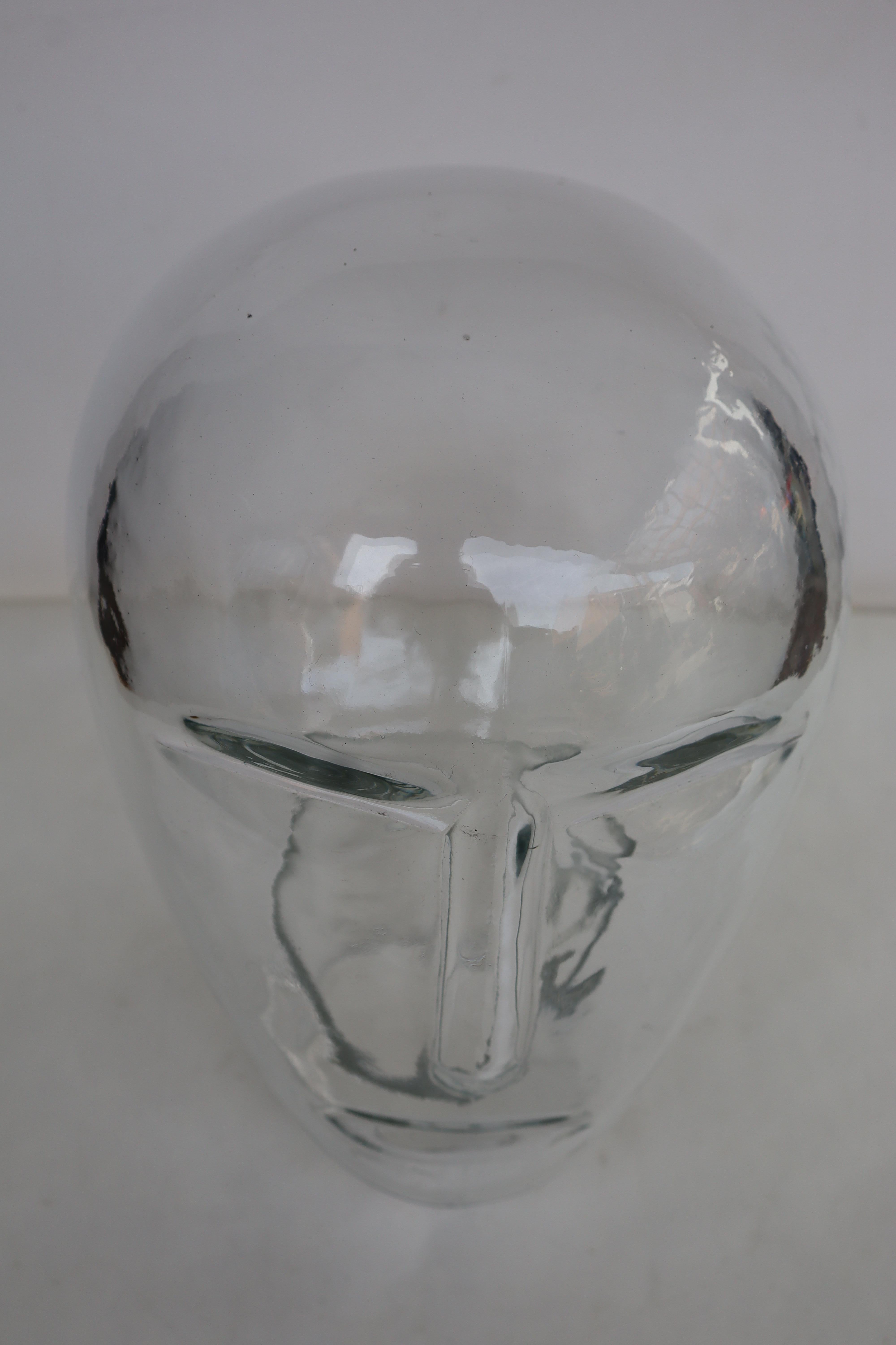 Mimmo Paladino: Testa di scultura in vetro di Murano, 1989 Meta In condizioni ottime in vendita a Zemst, BE