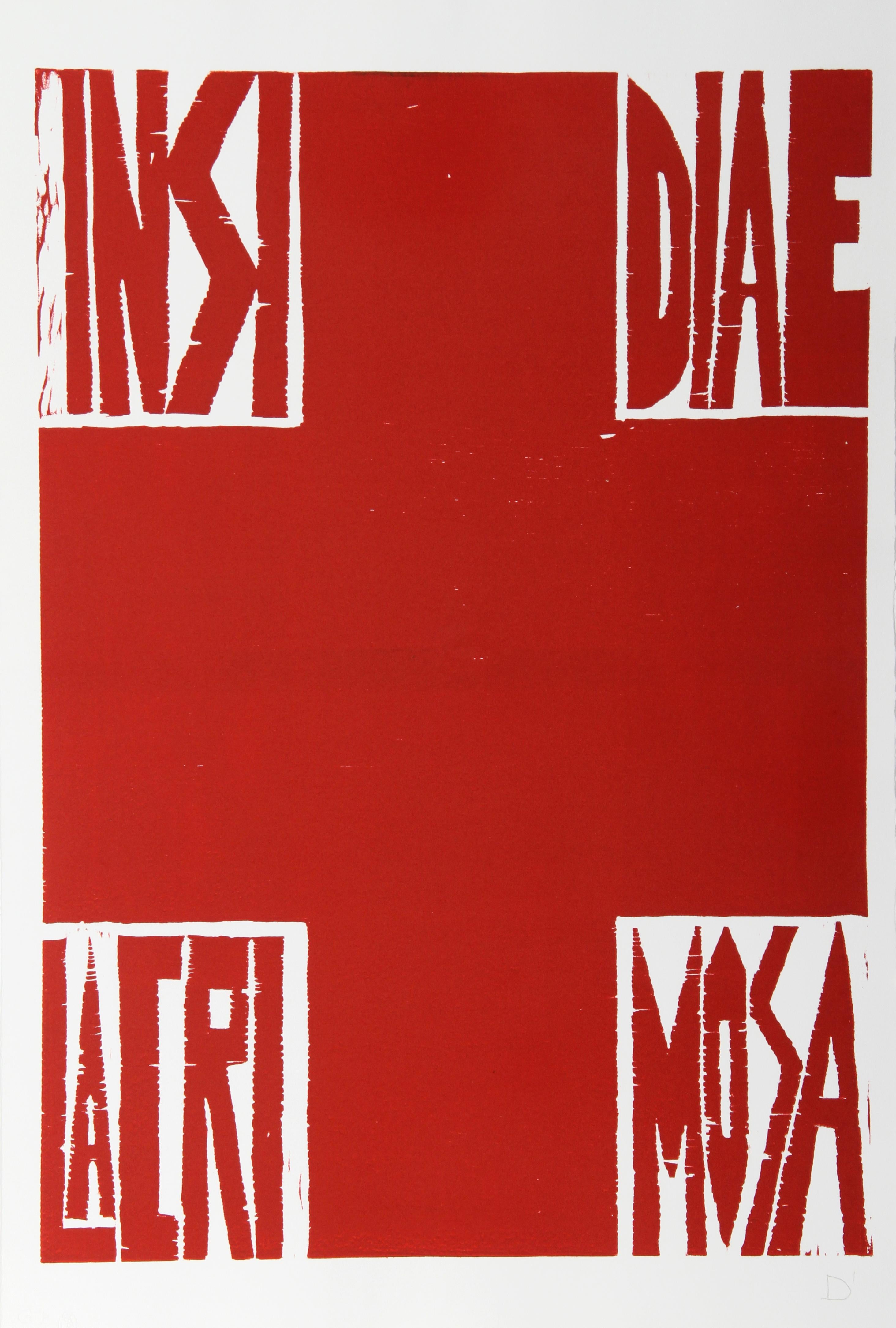 Lacrimose Portfolio of Woodcuts by Mimmo Paladino 8