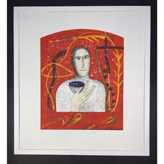 Mimmo Paladino - Astronomico - Hand-Signed Etching & Aquatint, 2008