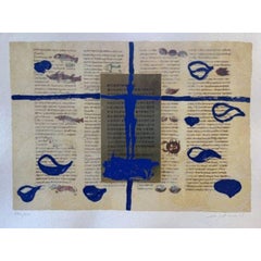 Mimmo Paladino - Rabanus Maurus - De Universo 6 - Mixed Media, 2003