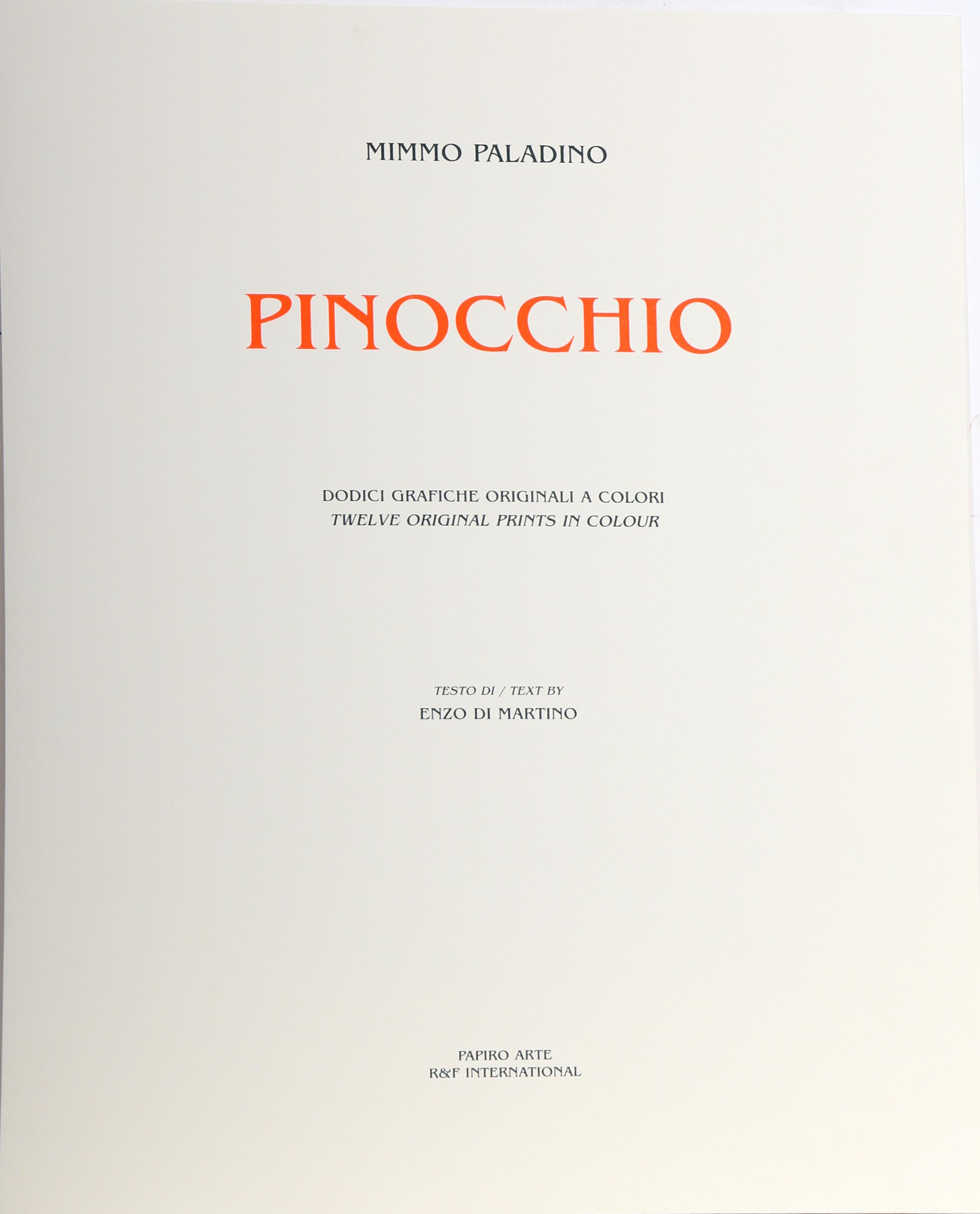 Pinccohio Portfolio by Mimmo Paladino For Sale 11