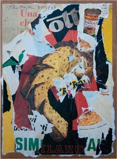 All'italiana, Decollage, Pop Art, Nouveau Realisme, Monotipo