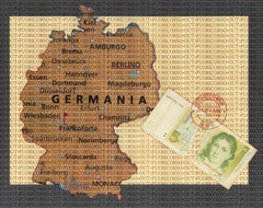 Fuori Corso 2001 - Mixed Media von Mimmo Rotella - 2001