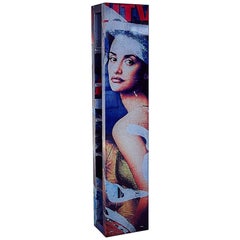 Mimmo Rotella ''Penelope'' Galvanized Sheet Metal Bookcase Zerodesign Atelier