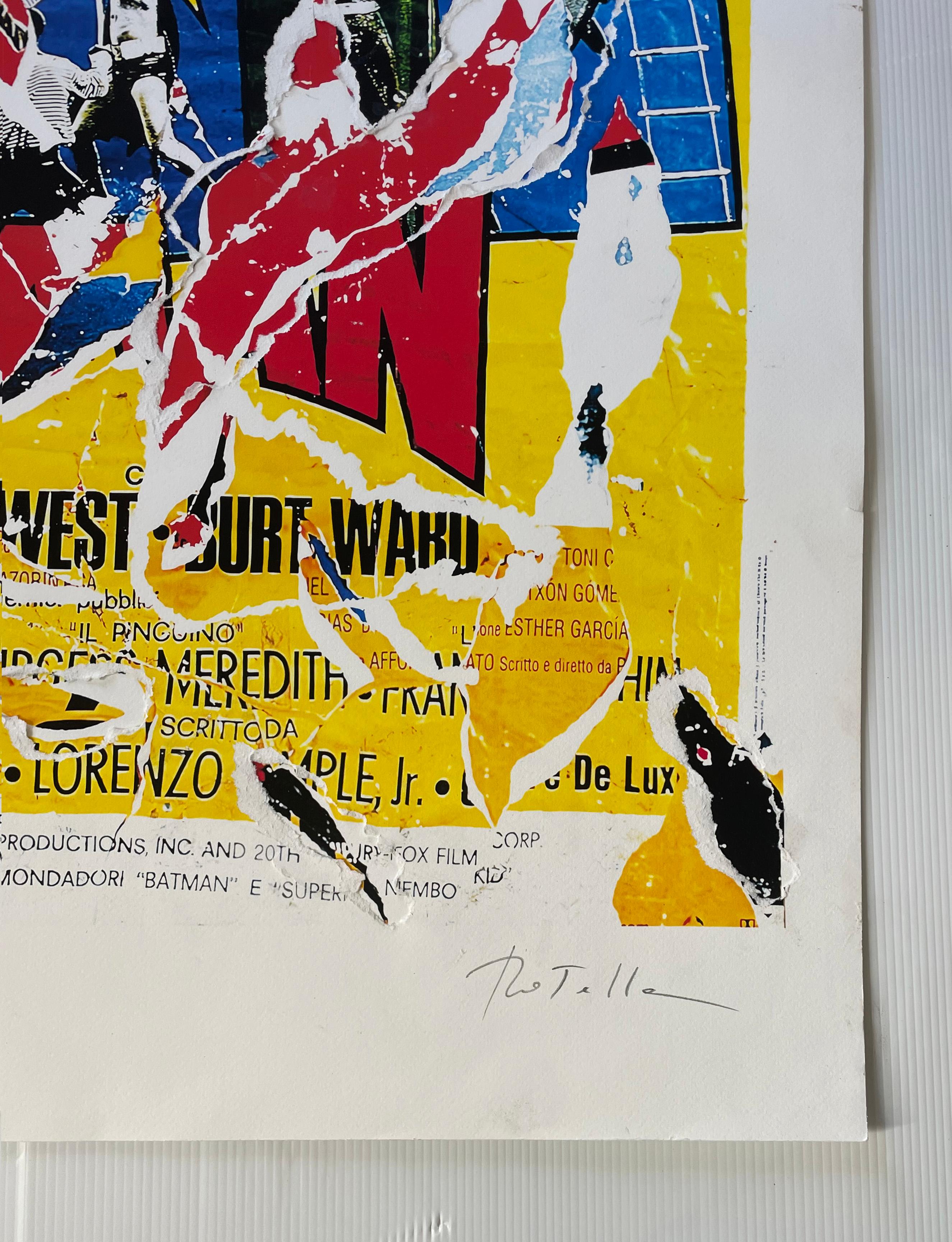 Batman - Print de Mimmo Rotella