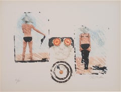 Erotellica, 1974, Litografía, Pop, Nouveau Realisme 