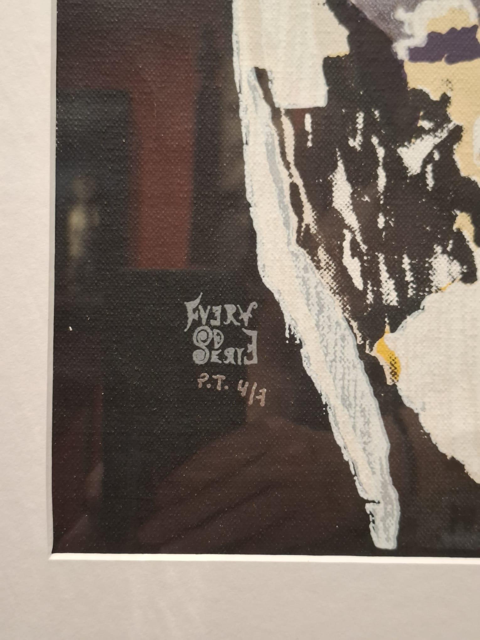 La sonrisa de Marilyn - Print Realista de Mimmo Rotella