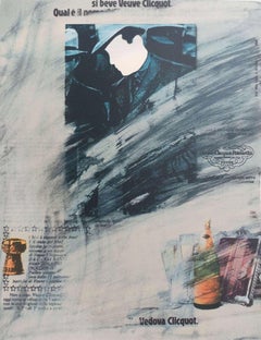 Senza Titolo (Vedova Clicquot), 1990, Litografia, Pop, Nouveau Realisme