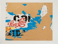 Untitled (Pepsi Cola), Litografia, Pop, Nouveau Realisme, Pepsi Cola