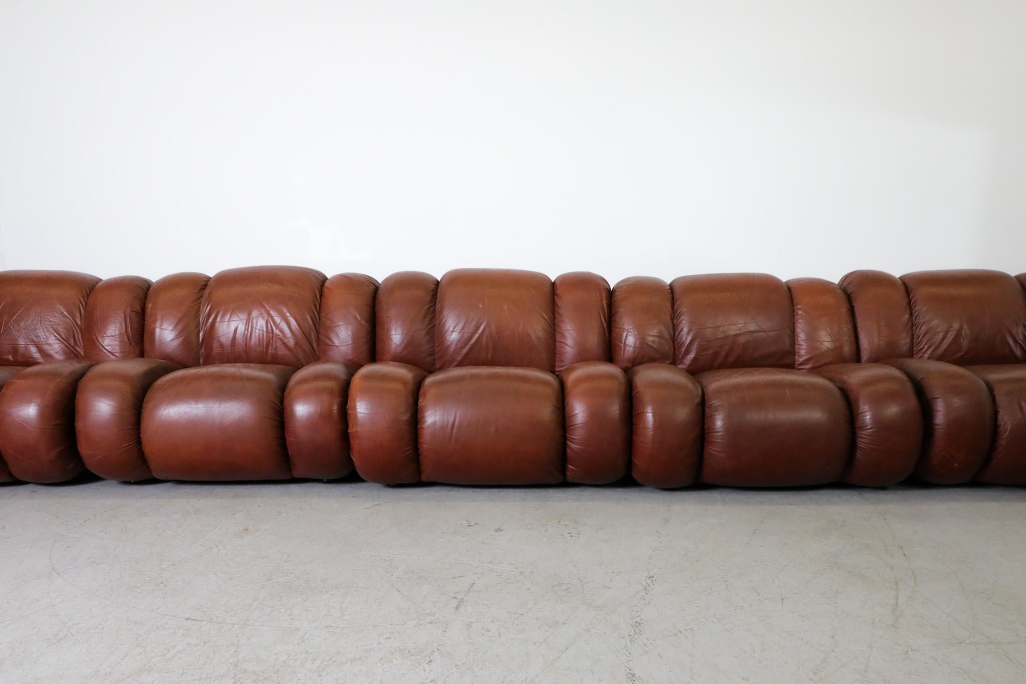 Fünfteiliges modulares Sofa 