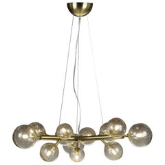 Mimosa 12 Light Brass Chandelier