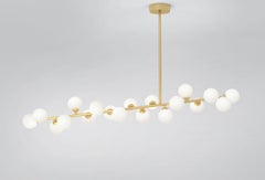 Mimosa Brass Pendant Light by Atelier Areti