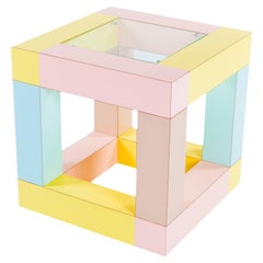 Vintage MIMOSA End Table by Ettore Sottsass for Memphis Milano