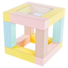 Mesa auxiliar MIMOSA de Ettore Sottsass para Memphis Milano