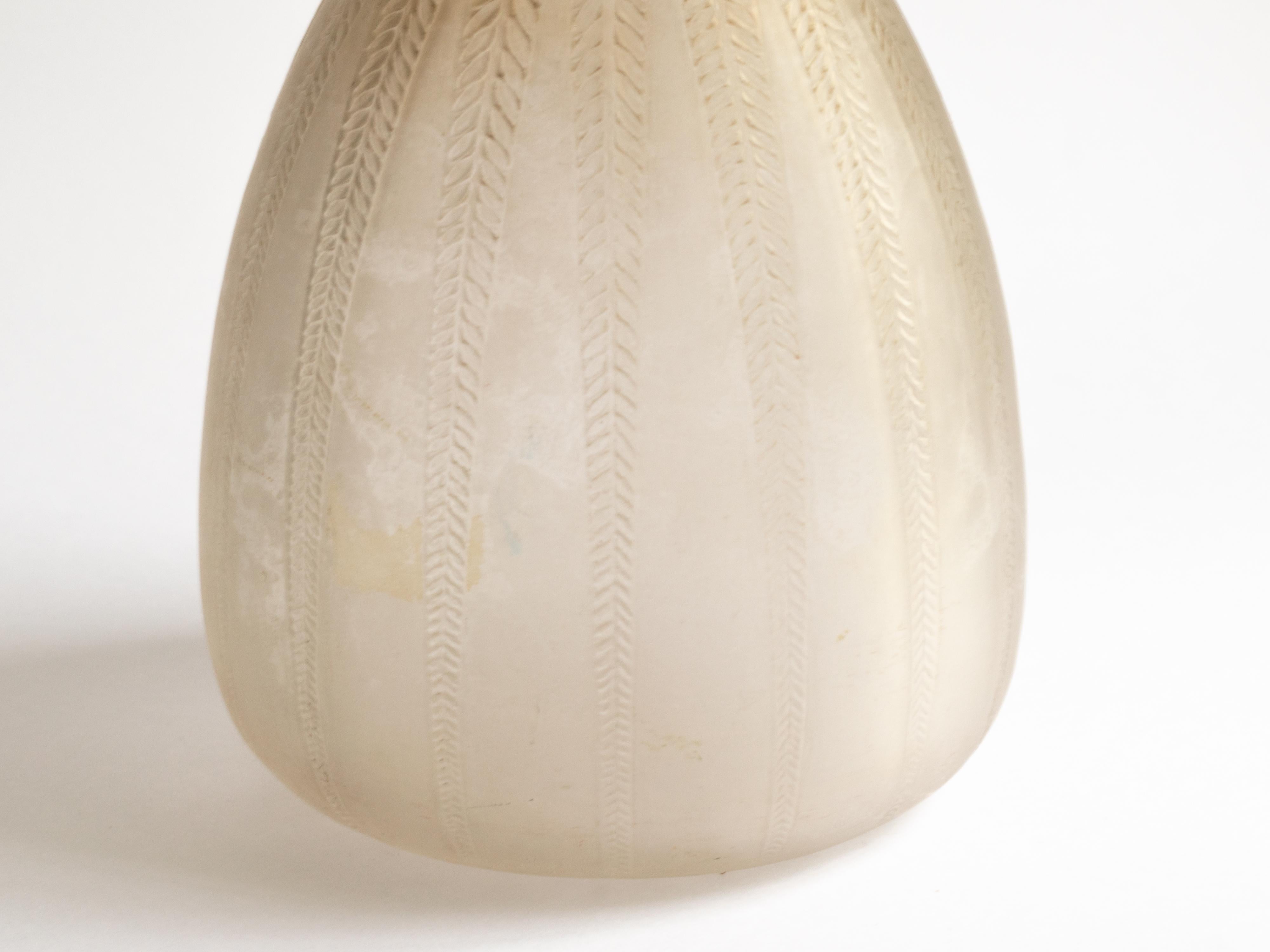 XX secolo Vaso Mimosa di René Lalique, 1921 in vendita