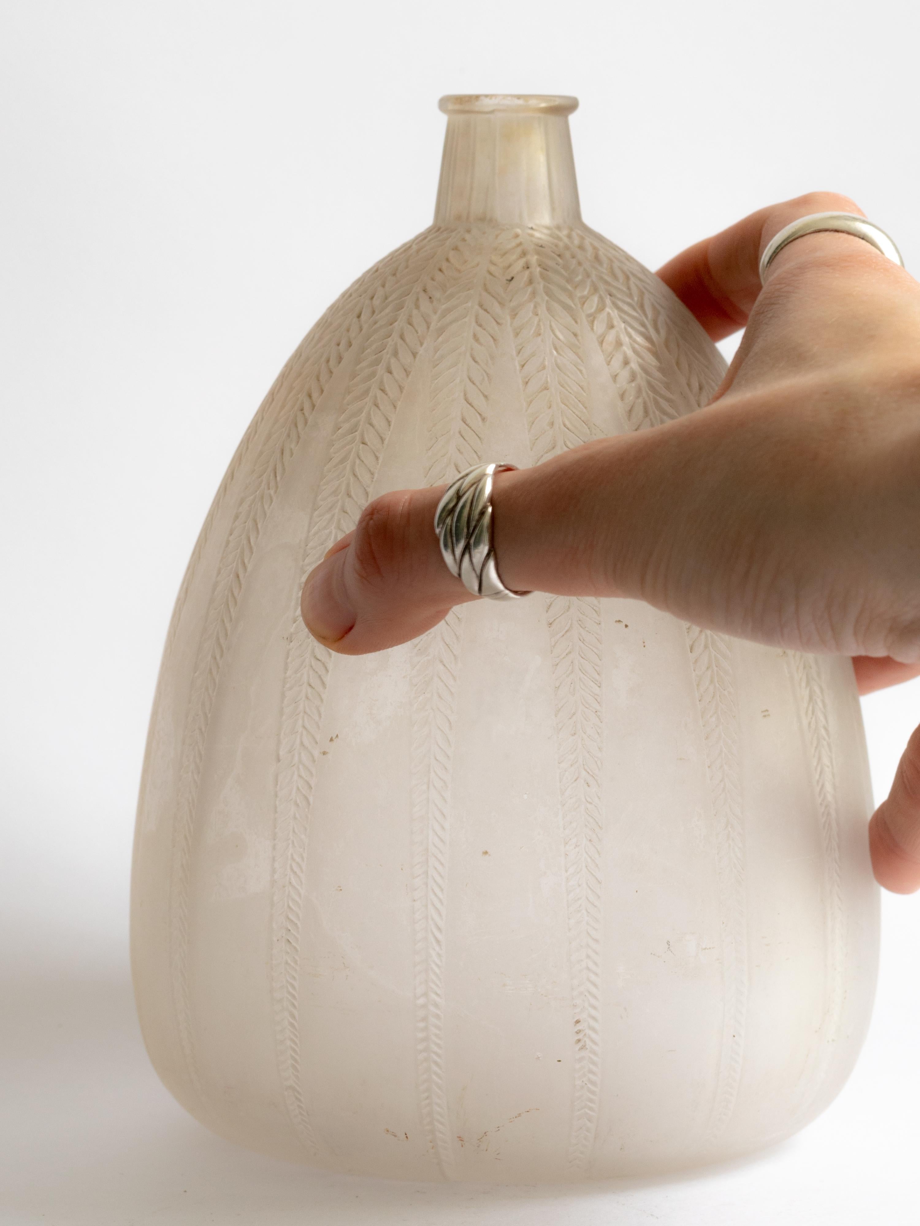 Vaso Mimosa di René Lalique, 1921 in vendita 2