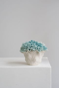 Torche bleue - Porcelaine