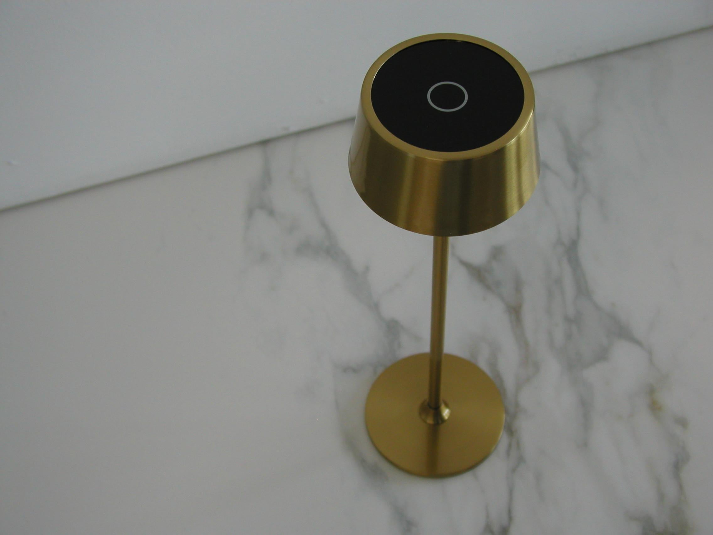 Unknown MINA rechargable lamp, brass finish- by 247lab For Sale