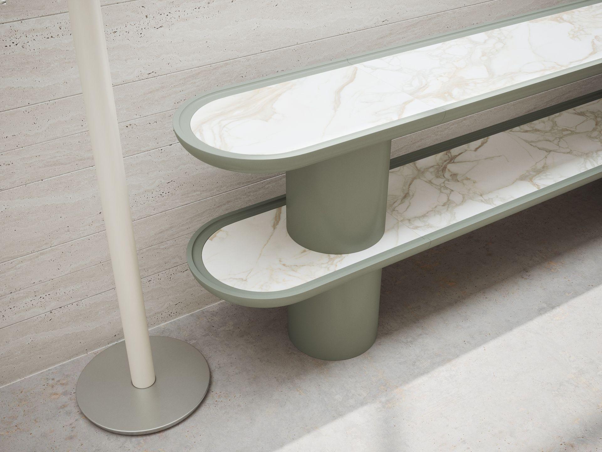 Lacquered Mina TV Unit Console For Sale