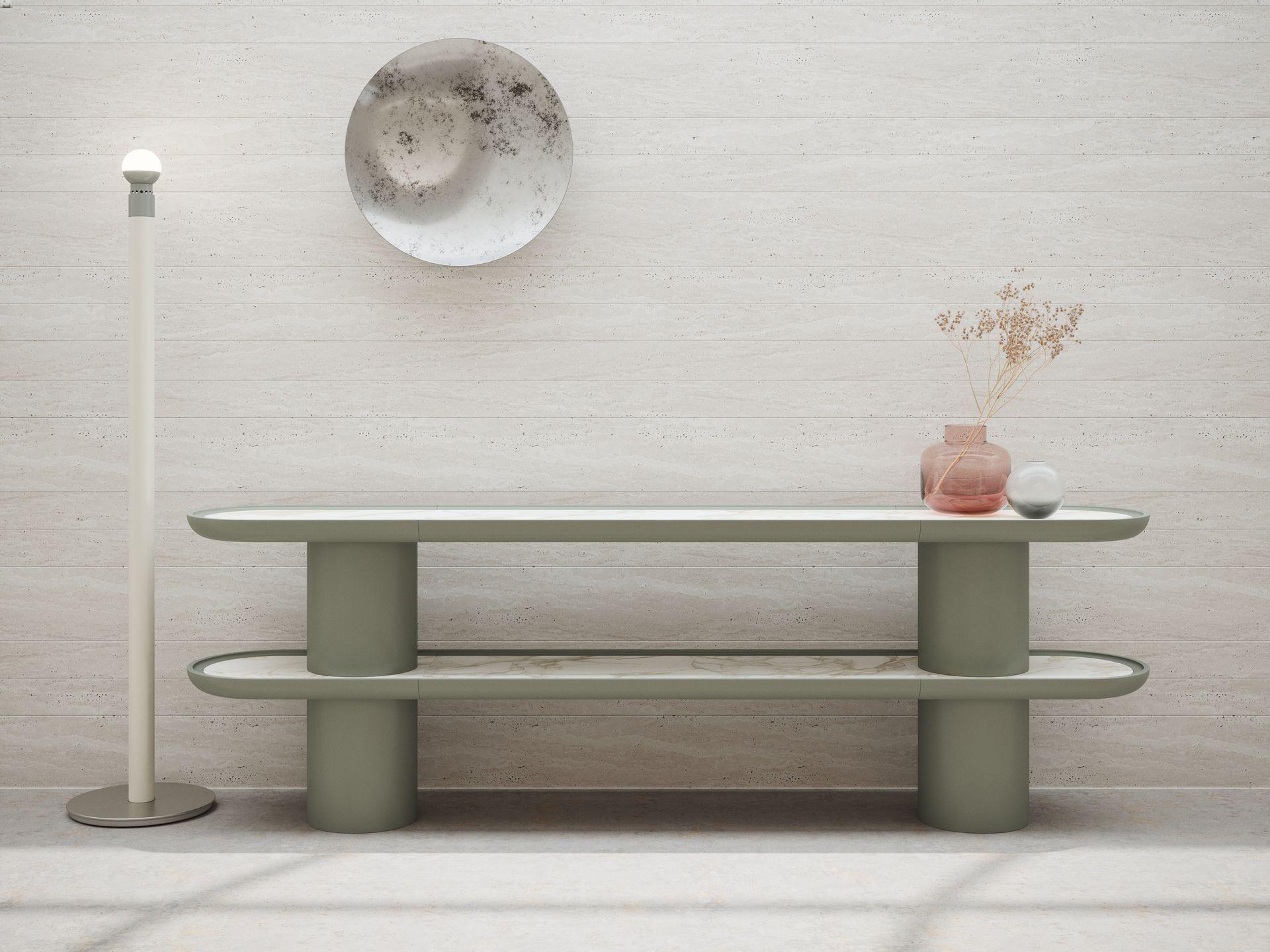 Mina TV Unit Console In New Condition For Sale In Pesaro, IT