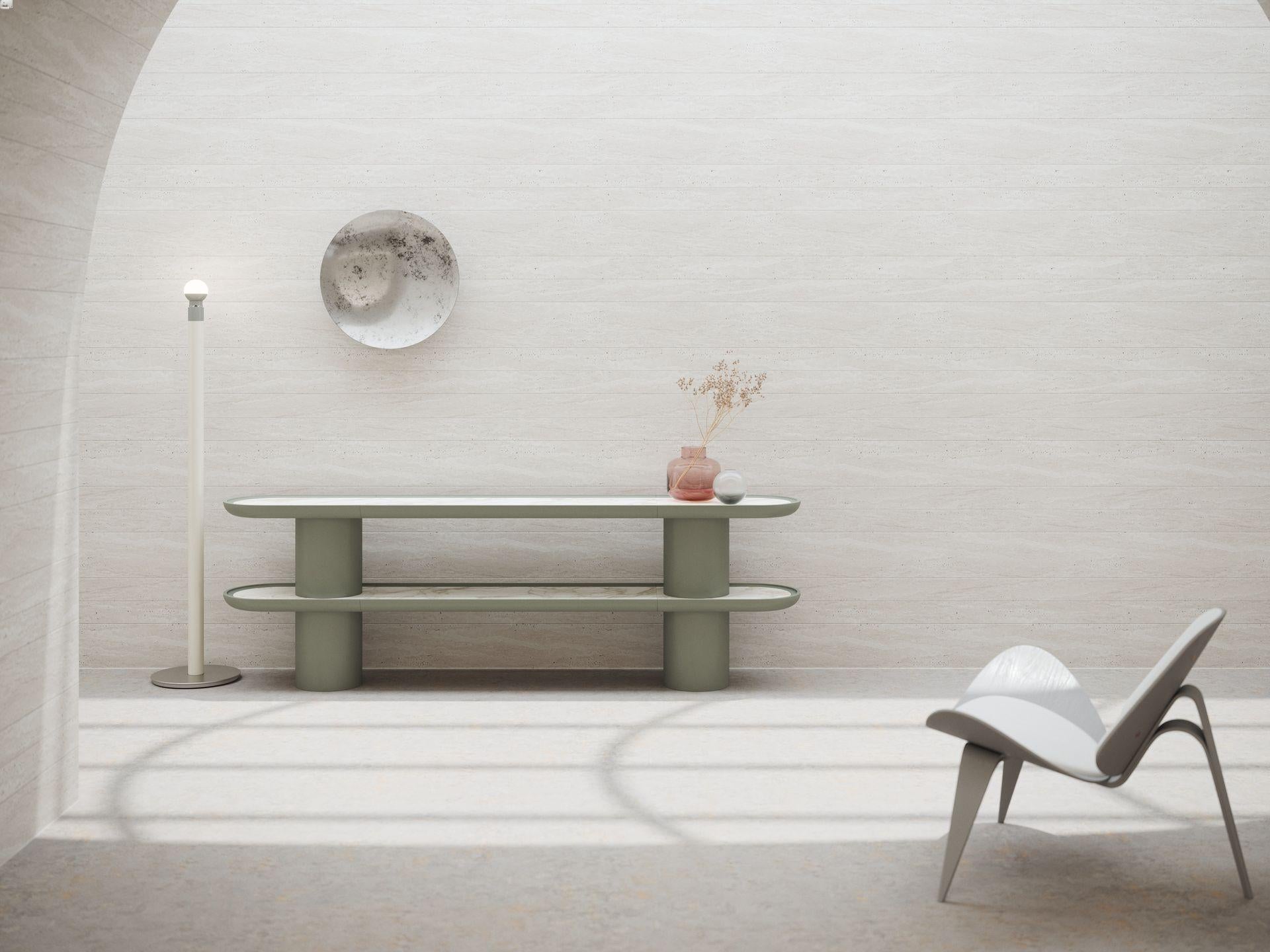 Metal Mina TV Unit Console For Sale