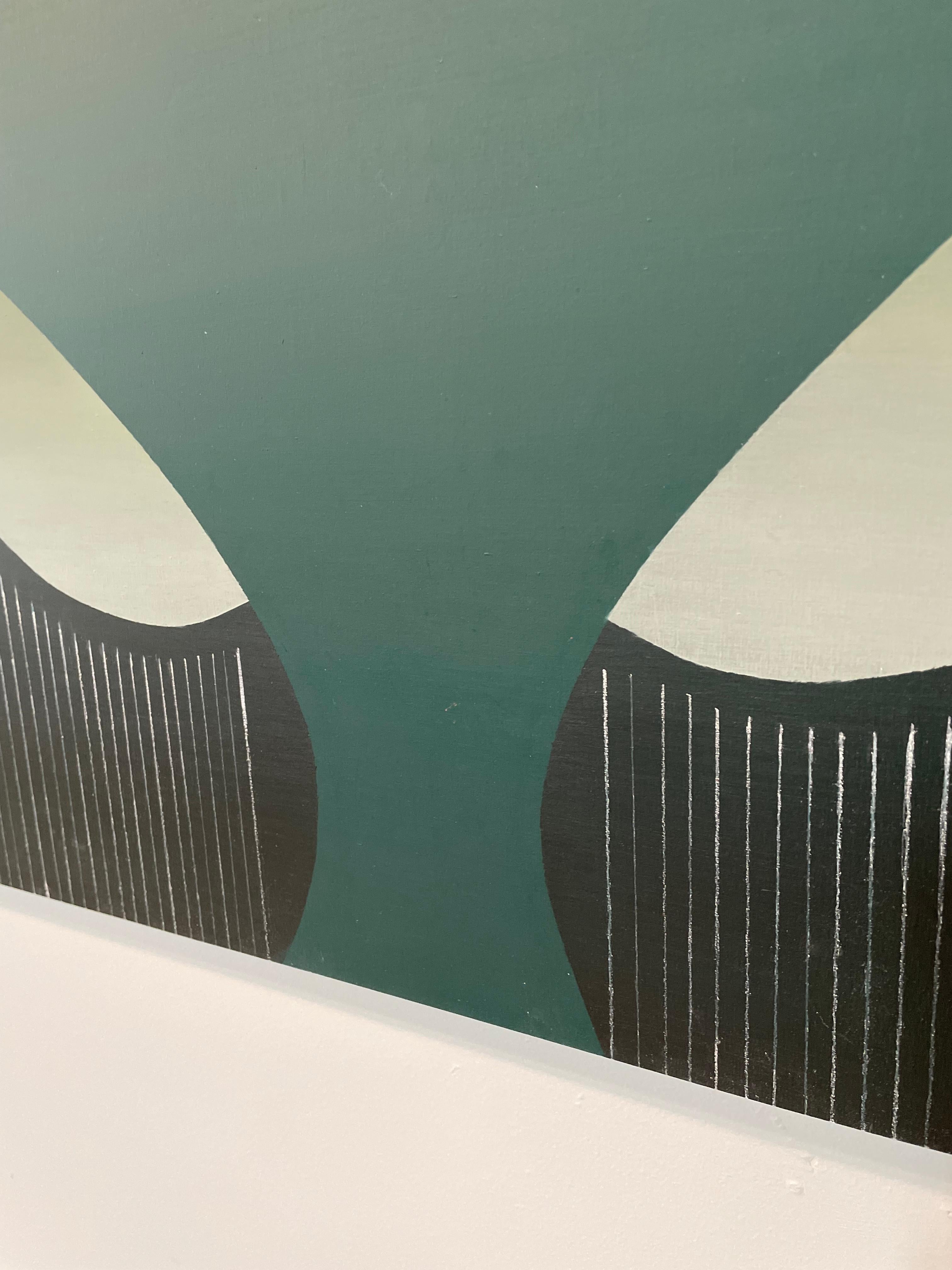 STATE OF BEING (Bud) large sensual abstract painting For Sale 4