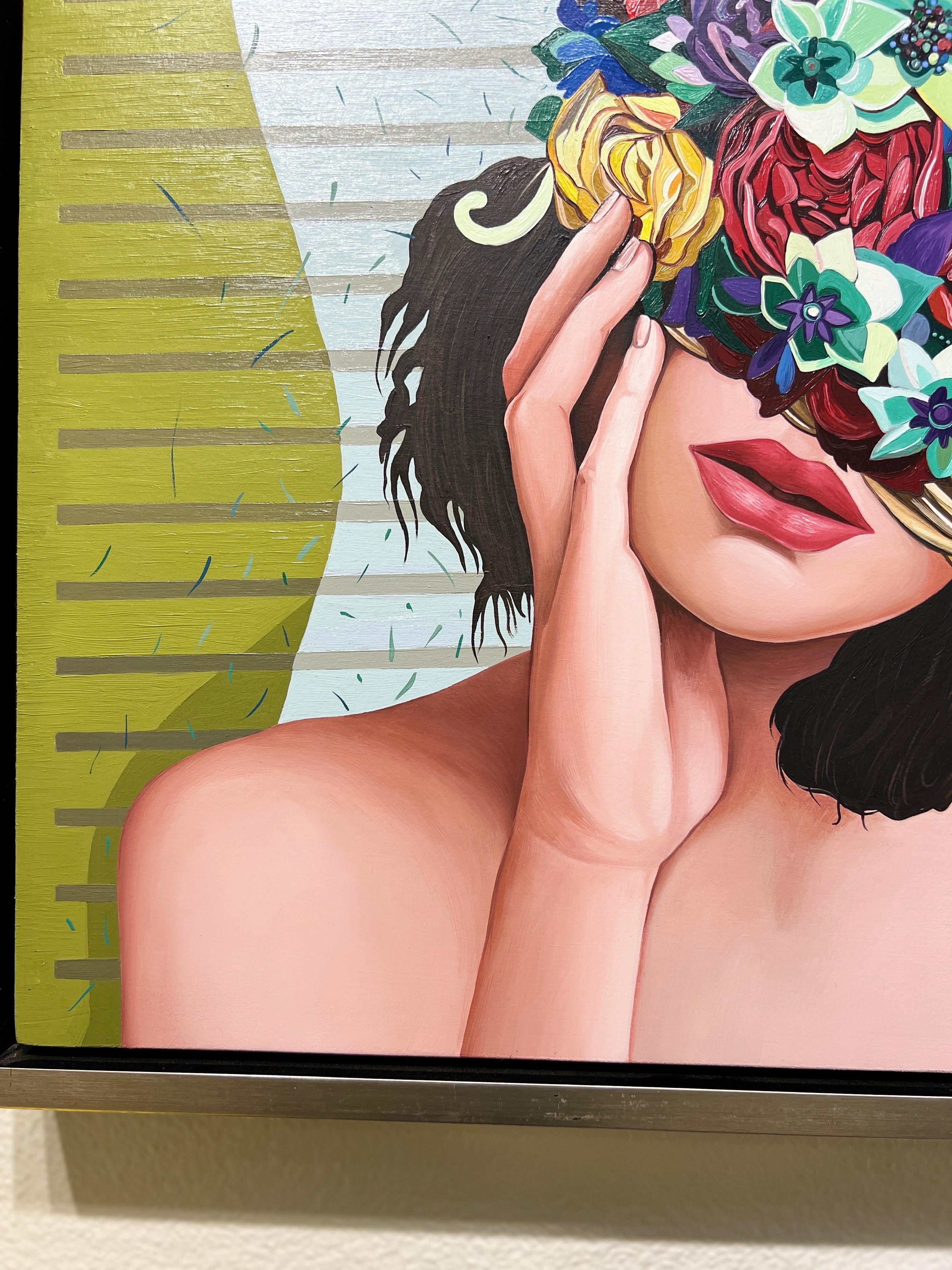 
El artista firmó abajo a la derecha, y se incluye el certificado de artista. 
El tamaño de la obra es 24