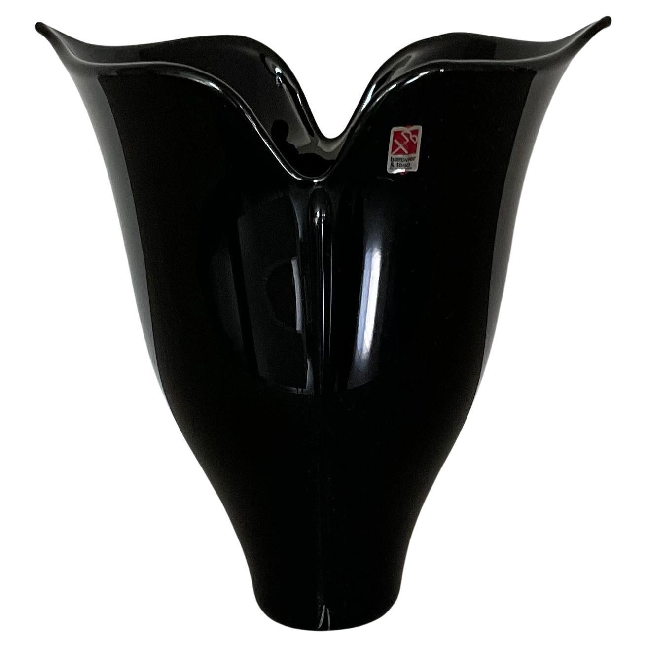 Minassia Series Vase by Toni Zuccheri Barovier and Toso Murano, 1982 For Sale