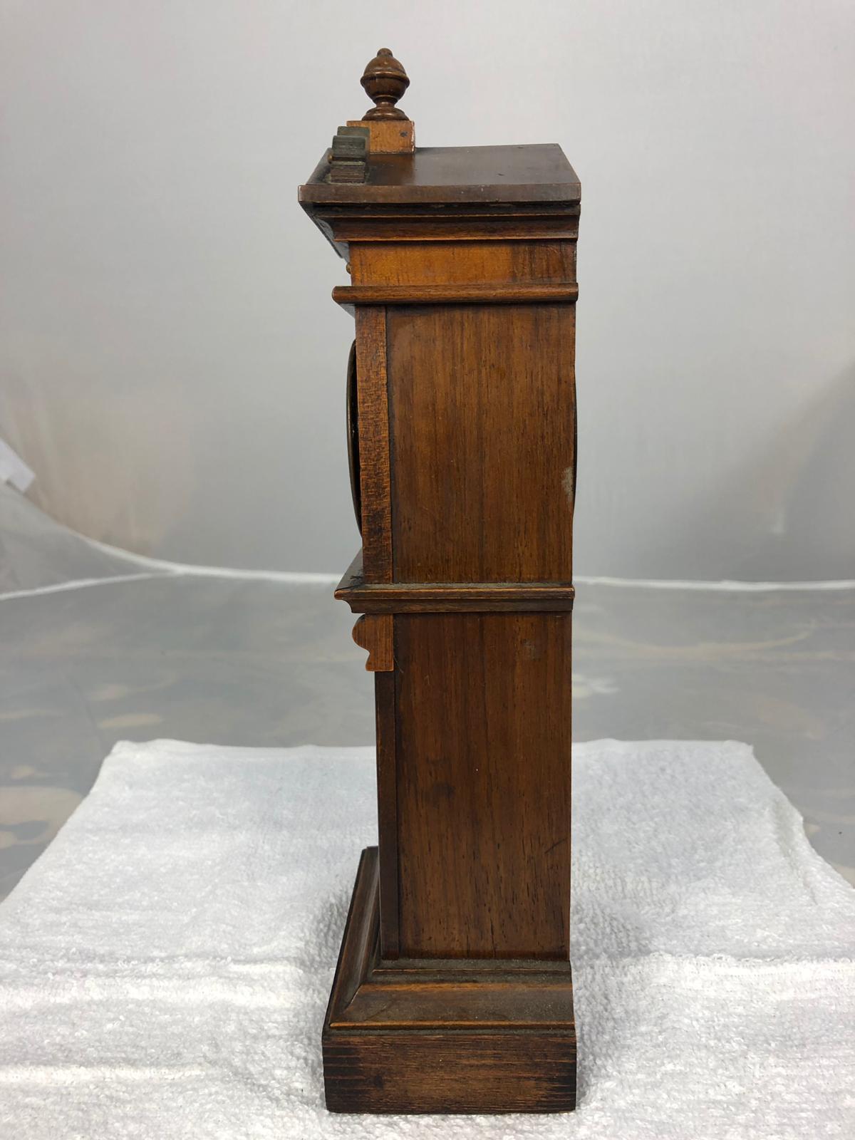 19th Century Minature Grandfather Clock, Cerca, 1890