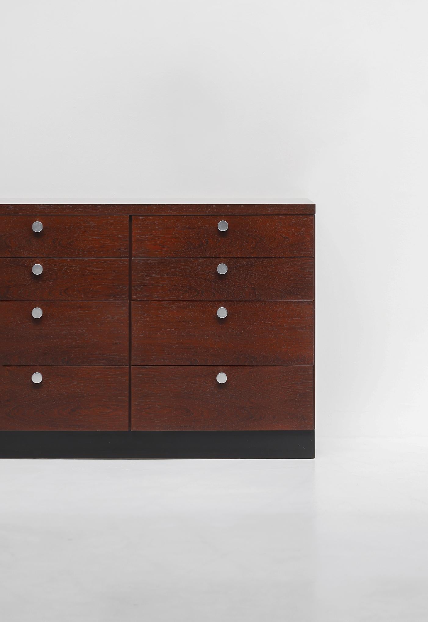 Commode con cassetti di Alfred Hendrickx degli anni Settanta in vendita 7