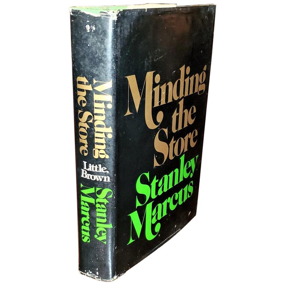 Minding the Store by Stanley Marcus First Edition Signed