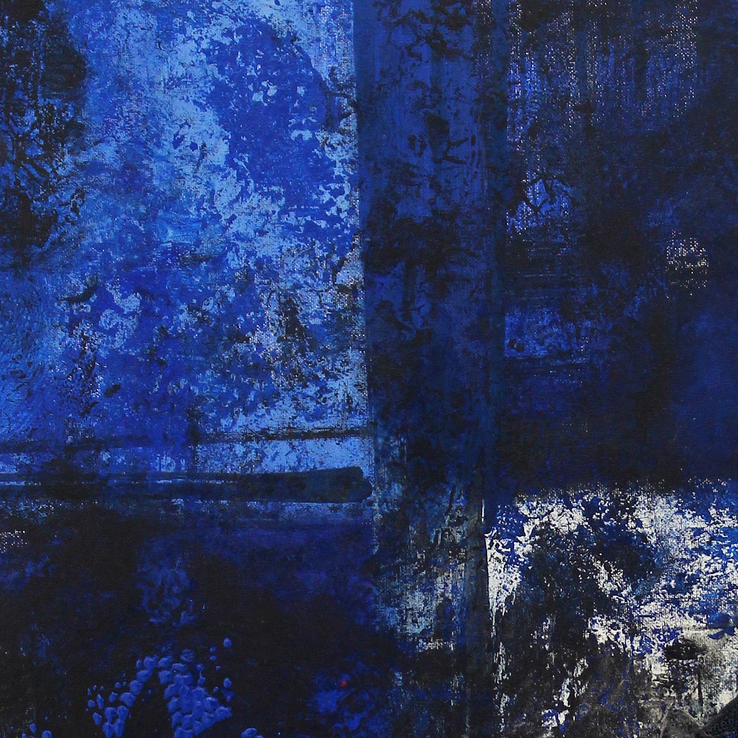 Mindy Weisel, The Lace House, 2021, Öl auf Leinwand mit Spitze 80 x 65 cm 31 x 26 Zoll im Angebot 1