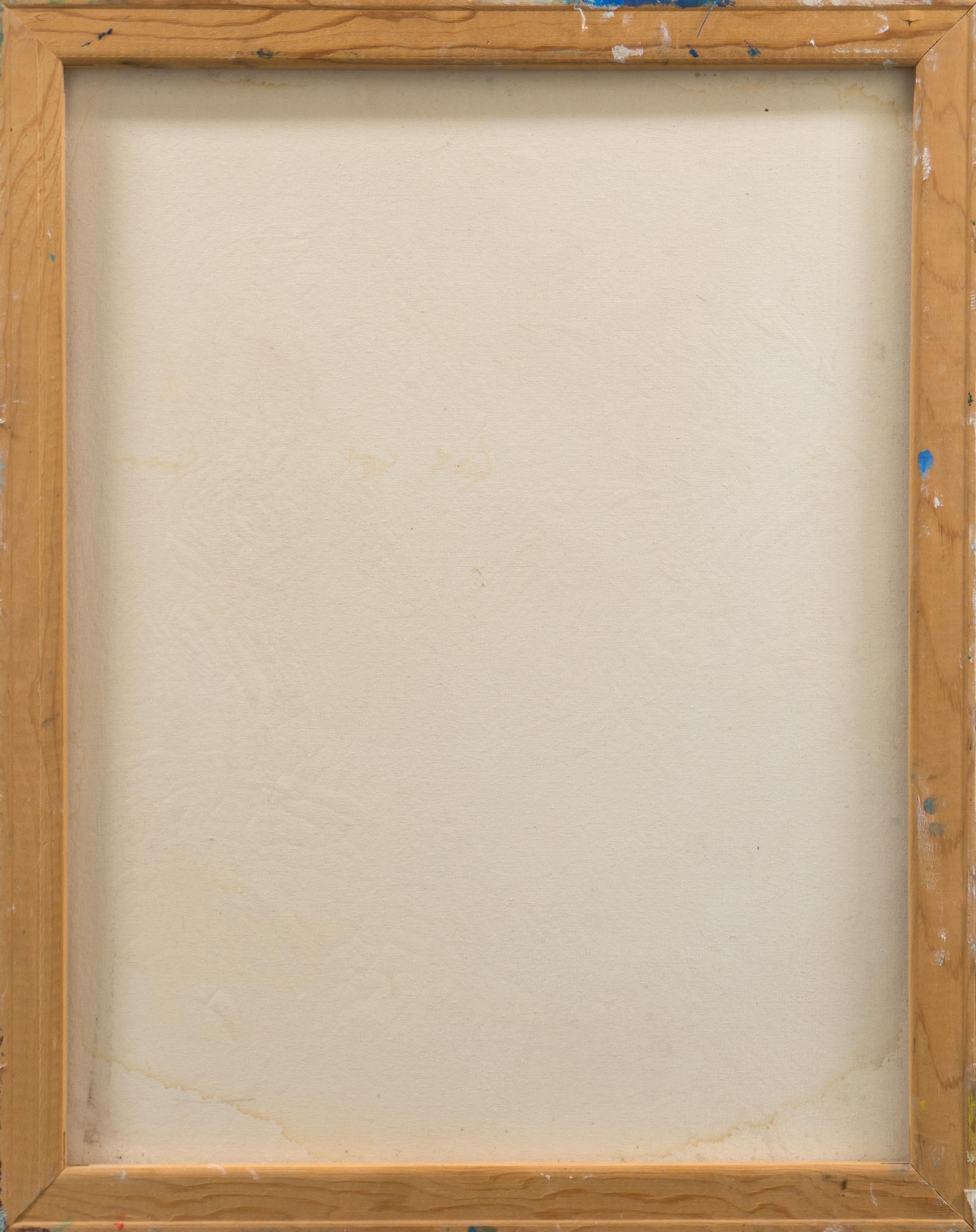 'Large Post Impressionist Figural Oil Triptych', Bennington, Richmond Art Center For Sale 7
