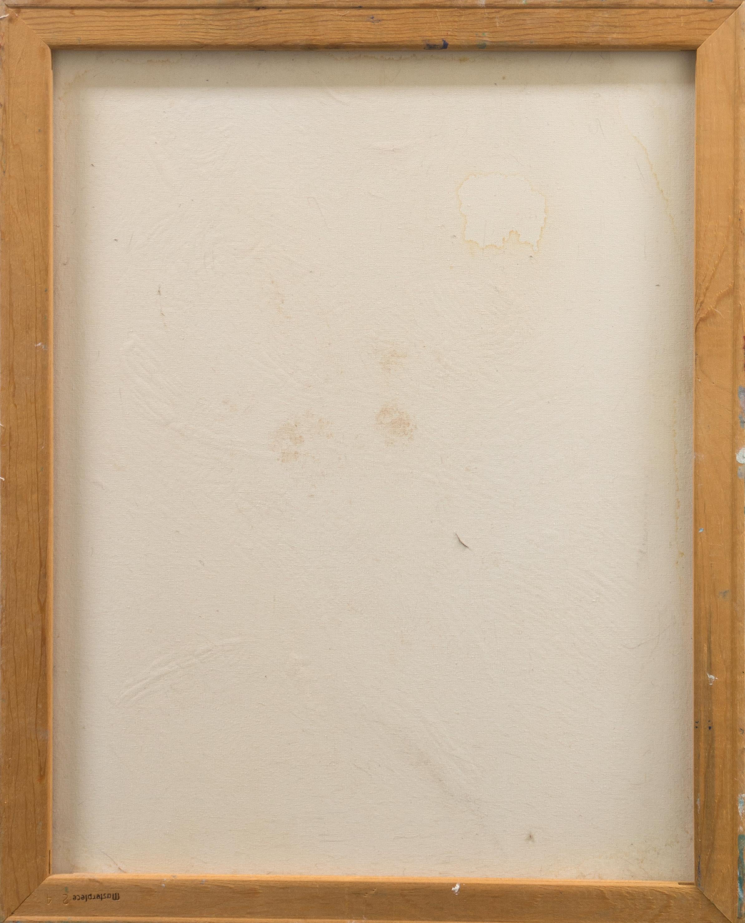 'Large Post Impressionist Figural Oil Triptych', Bennington, Richmond Art Center For Sale 9
