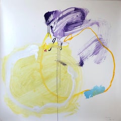 Pansy, Mixed Media on Paper