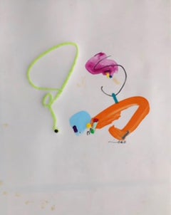 Sculpture, Mixed Media on Paper