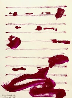 Dry Brush 13, Painting, Acrylic on Watercolor Paper