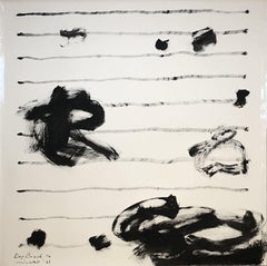 Dry Brush 14, Painting, Acrylic on Watercolor Paper