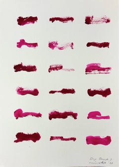 Dry Brush 3, Painting, Acrylic on Watercolor Paper