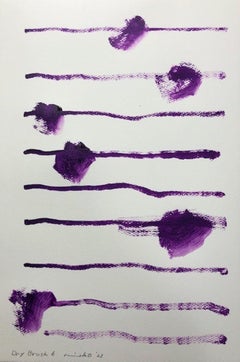 Dry Brush 6, Painting, Acrylic on Watercolor Paper